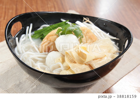 noodles with meat in soup noodles with meat in soup 38818159