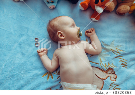 fev months old lovely baby portrait 38820868