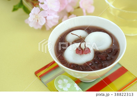 桜白玉ぜんざい 桜白玉ぜんざい 38822313