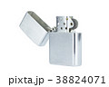 Steel silver lighter isolated clippingpath 38824071