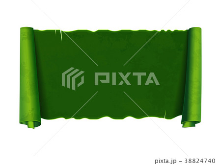 Green vintage banner 38824740
