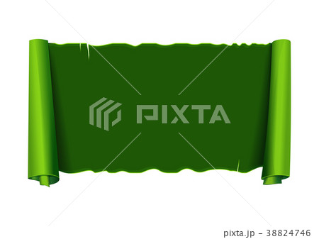 Green vintage banner 38824746