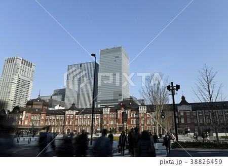 日本の東京都市景観 東京駅丸の内駅前広場リニューアル。関連P検索は東京駅前リニューアル風景写真 日本の東京都市景観 東京駅丸の内駅前広場リニューアル。関連P検索は東京駅前リニューアル風景写真 38826459