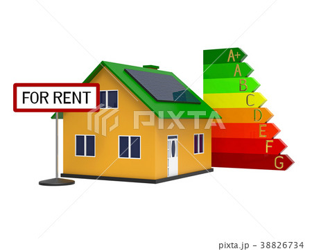 House for rent, 3d rendering 38826734