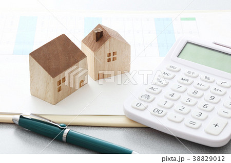 住宅模型　計算機 38829012