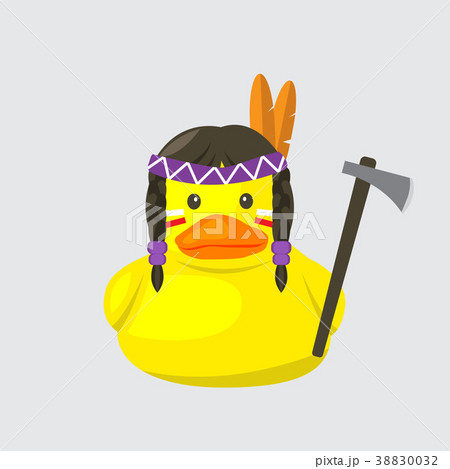 bath duck , indigenous people series 38830032