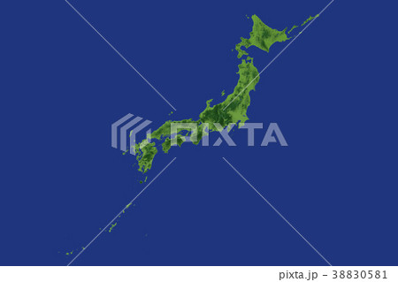 日本列島の地図 38830581