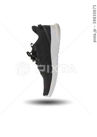 Black running shoe Black running shoe 38830675