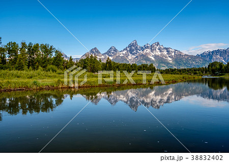 Mountains in Grand Teton National Park Mountains in Grand Teton National Park 38832402