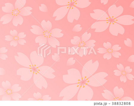 桜 壁紙のイラスト素材 3808