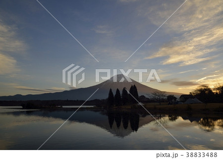 田貫湖の夜明け 38833488