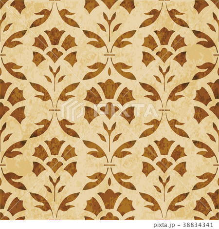 Retro brown texture grunge seamless background 38834341