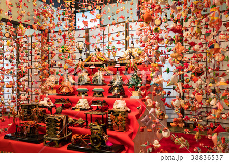 【伊豆稲取】雛のつるし飾り 【伊豆稲取】雛のつるし飾り 38836537