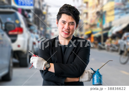 Asian men wearing suits Asian men wearing suits 38836622