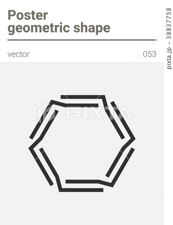 Poster minimal geometric vector shape Poster minimal geometric vector shape 38837758