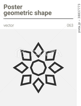 Poster minimal geometric vector shape Poster minimal geometric vector shape 38837773