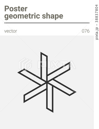 Poster minimal geometric vector shape  38837804
