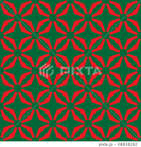 Seamless abstract red green pattern 38838282