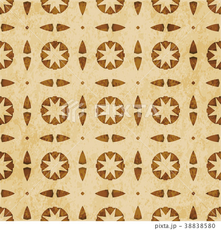 Retro brown Islam seamless geometry pattern Retro brown Islam seamless geometry pattern 38838580