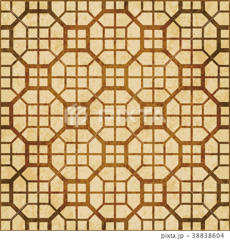Retro brown Islam seamless geometry pattern 38838604