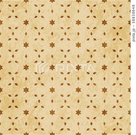 Retro brown Islam seamless geometry pattern 38838648