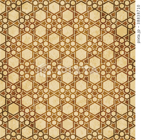 Retro brown Islam seamless geometry pattern Retro brown Islam seamless geometry pattern 38838710