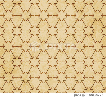 Retro brown Islam seamless geometry pattern 38838773