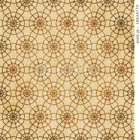 Retro brown Islam seamless geometry pattern Retro brown Islam seamless geometry pattern 38838774