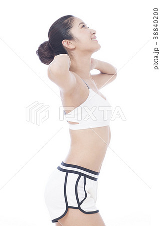 若い女性　フィットネス　ライフスタイル 38840200