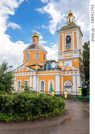 Trinity Church after the rain in summertime  38841743
