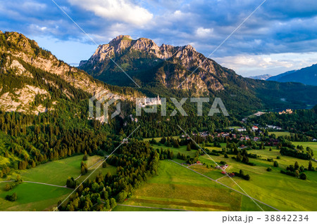 Beautiful natural landscape of the Alps. Beautiful natural landscape of the Alps. 38842234