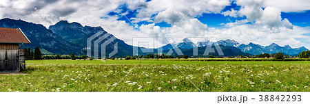 Beautiful natural landscape of the Alps. Beautiful natural landscape of the Alps. 38842293