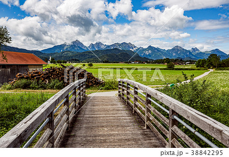 Beautiful natural landscape of the Alps. Beautiful natural landscape of the Alps. 38842295