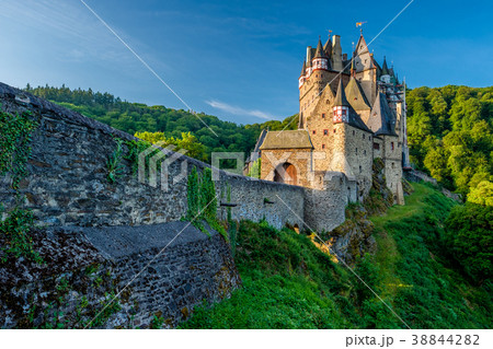 Burg Eltz castle in Rhineland-Palatinate, Germany. 38844282