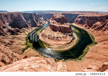Horseshoe Bend on Colorado River Horseshoe Bend on Colorado River 38844314