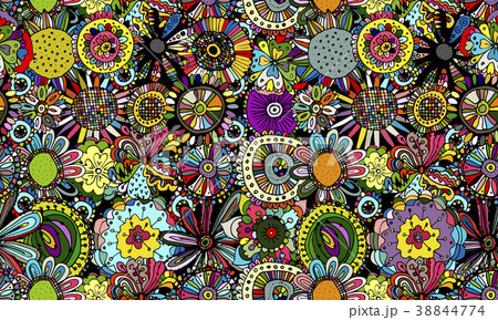 Floral seamless pattern for your design Floral seamless pattern for your design 38844774