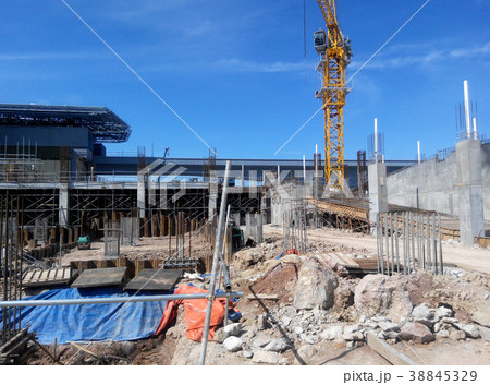 Construction site in progress Construction site in progress 38845329