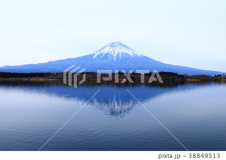 逆さ富士と田貫湖の風景 逆さ富士と田貫湖の風景 38849513