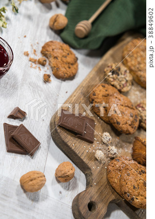 Fresh homemade sweet pastry Fresh homemade sweet pastry 38849602