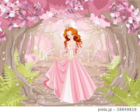 Beautiful Red Haired Princess 38849819