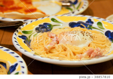 カルボナーラスパゲッティー カルボナーラスパゲッティー 38857810