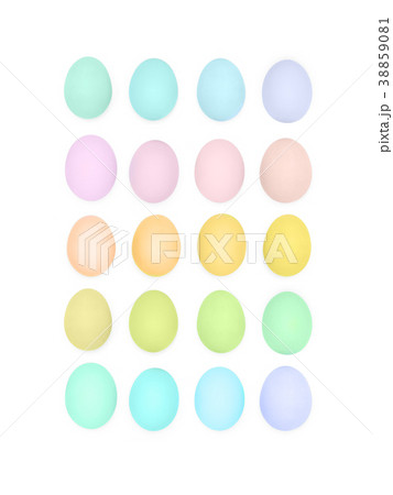 Happy Easter in rows of dozen brown eggs. Happy Easter in rows of dozen brown eggs. 38859081