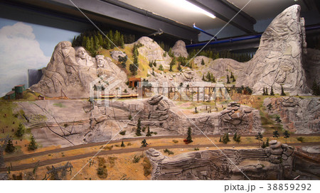 HAMBURG, GERMANY - MARCH 8th, 2014: Miniatur HAMBURG, GERMANY - MARCH 8th, 2014: Miniatur 38859292