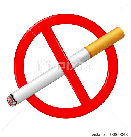 No smoking sign. Stop smoking symbol. 38860048