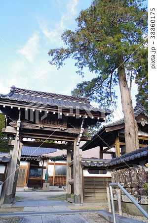 信州　駒ヶ根の寺院　如来寺　伊那街道（三州街道）沿い　守屋貞治の名号塔などがある 38860175