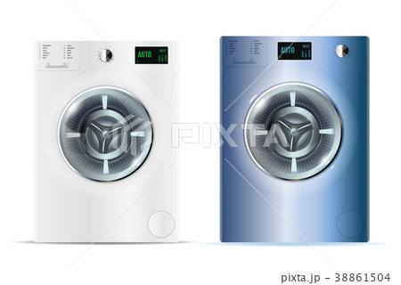 3d realistic vector washers.  38861504