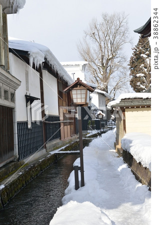 冬の飛騨古川 38862344