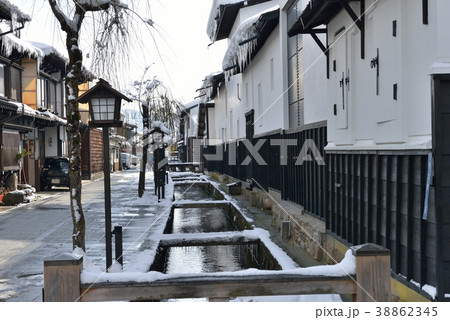 冬の飛騨古川 38862345