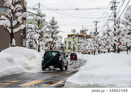 雪道 雪道 38862588