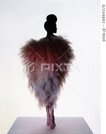 Beautiful elegant woman in luxury evening dress Beautiful elegant woman in luxury evening dress 38864378